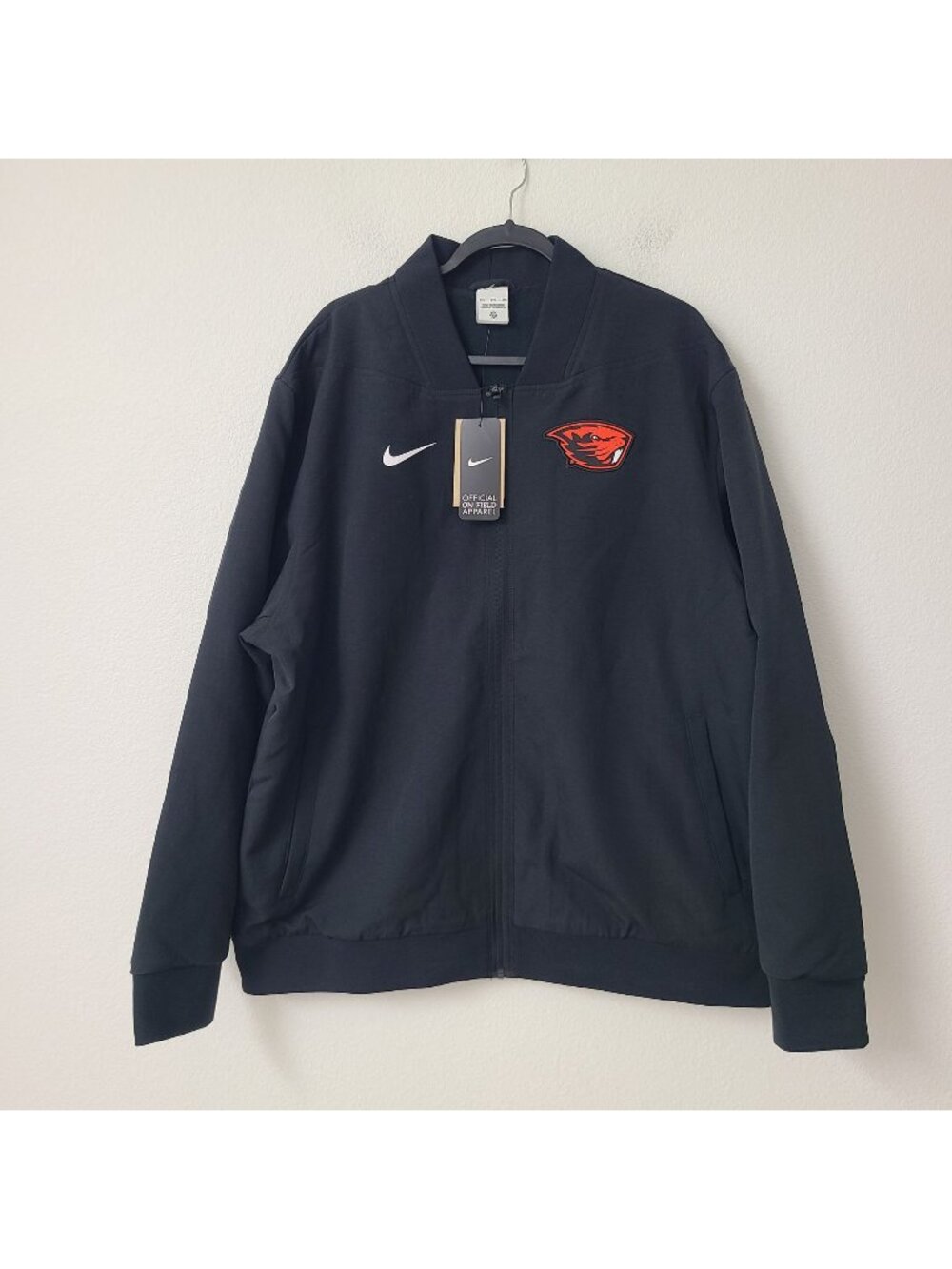 Nike Official On Field Apparel Oregon State Beavers Jacket IH3851-010 Size 2XL